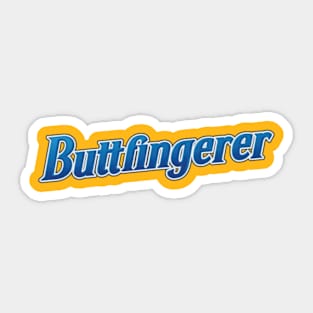 Buttfingerer Sticker